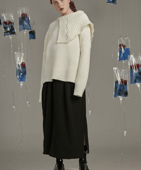 detail slit skirt